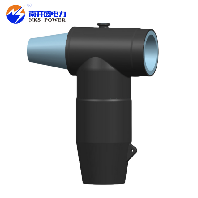 Conectores separables IEC 26/35 kV, 630A, conector de cuerpo T de acoplamiento (trasero)